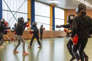 petite salle de sport - escrime