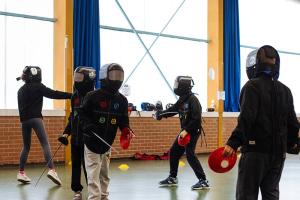 petite salle de sport - escrime